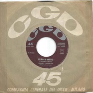 GIANNI CASANOVA - La cravatta di seta scarlatta, Un bacio inutile - 02/03/63