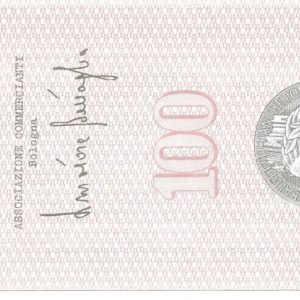 ASSOCIAZIONE COMMERCIANTI BOLOGNA - Lire 100 - BOLOGNA - 27/10/76
