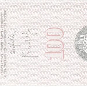 ASSOCIAZIONE COMMERCIANTI ESERCENTI E TURISMO - Lire 100 - THIENE - 27/10/76