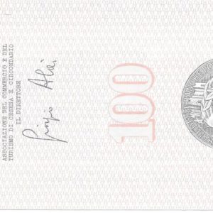 ASSOCIAZIONE COMMERCIO E TURISMO CESENA - Lire 100 - CESENA - 06/12/76