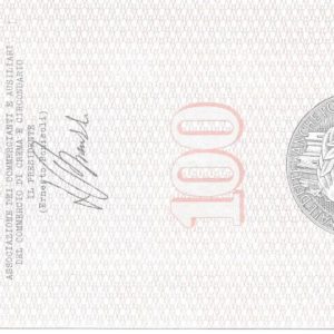 ASSOCIAZIONE COMMERCIANTI E AUSILIARI COMMERCIO - Lire 100 - CREMA - 06/12/76