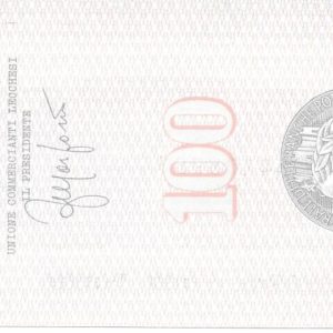 UNIONE COMMERCIANTI LECCHESI - Lire 100 - LECCO - 07/03/77