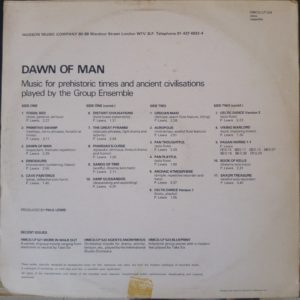 Group Ensemble - DAWN OF MAN - 1980