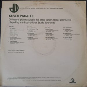 International Studio Orchestra - SILVER PARALLEL - 1980