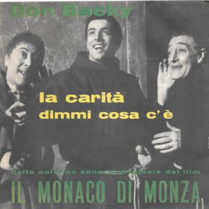 DON BACKY - Amico, La carità, Dimmi cosa c'è - 09/05/63