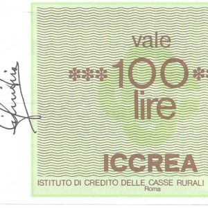 LA VINICOLA GIOVANNEA - COLOGNO AL SERIO - Lire 100 - 14/01/77