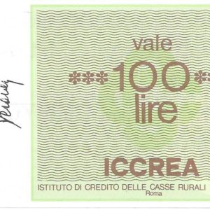 RAIFFEISENVERBAND - BOLZANO - Lire 100 - 14/01/77