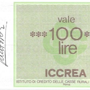 BENTIVOGLI CALZATURE - FORLI' - Lire 100 - 31/01/77