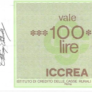 TRE STELLE e FILGROS - FORLI' - Lire 100 - 31/01/77