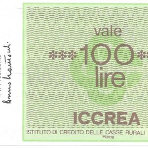 CANTINA SOCIALE VINI TIPICI ROMAGNOLI - FORLIMPOPOLI - Lire 100 - 08/02/77