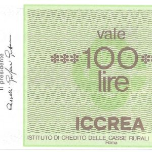 COLTIVATORI DIRETTI SEZIONE FORLIMPOPOLI - Lire 100 - 08/02/77