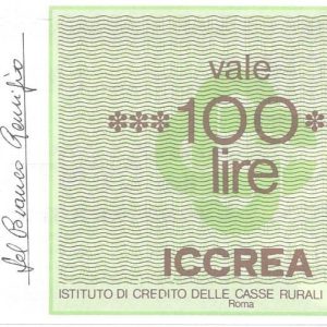 DEL BIANCO REMIGIO GASOLIO DA RISCALDAMENTO - GRADARA - Lire 100 - 18/02/77