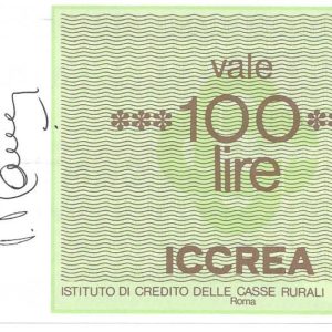 NUMMUS-PHIL DI PAOLO MANNI - VENEZIA - Lire 100 - 15/03/77