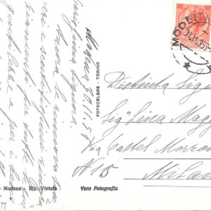 Modena - ACCADEMIA MILITARE - 30/11/55