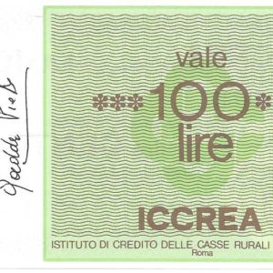 GADDA PIETRO DOLCIUMI - Lire 100 - 31/03/77