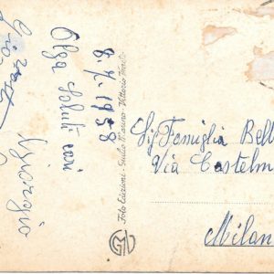 Davestra di Cadore - FIUME PIAVE - 08/07/58