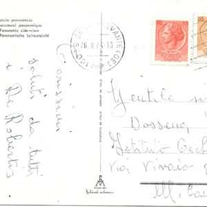 Sestri Levante - LA PENISOLA SCORCIO PANORAMICO - 26/08/74