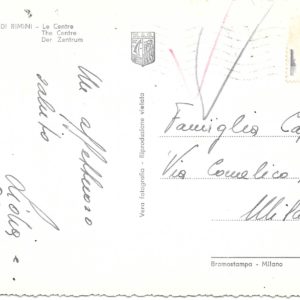 Miramare di Rimini - IL CENTRO - 1958