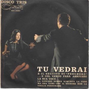 RICKI GIANCO - Tu vedrai, Il mio mondo, Non c'è pietà - 05/10/62