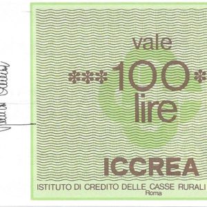 TINEGAL ITALIANA S.p.A. - Lire 100 - 31/03/77