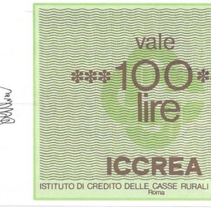 CERAMICHE ERREBI - SCHIO - Lire 100 - 20/04/77
