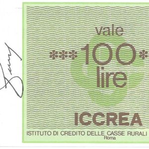 COSTRUZIONI EDILI PICCININI geom. LINO - BRESCIA - Lire 100 - 20/04/77