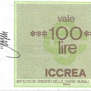 GIGANTE  I GROSSISTI DEL VESTIRE - FORLI' - Lire 100 - 20/04/77