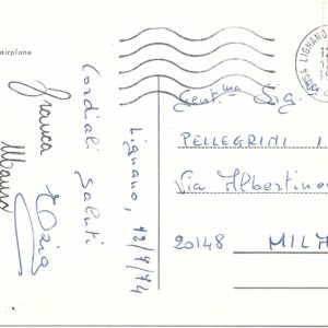 Lignano - DALL'AEREO - 12/07/74