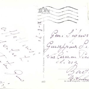 Passo Falzarego - VEDUTA E FIORI - 11/08/71