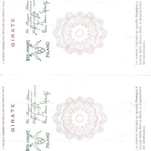 HOTEL PIEMONTE - Lire 100/150/200/250 - Serie cpl. 4 val. - 20/01/77