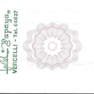 PAPAYA FRULLERIA - Lire 100 - 27/01/77
