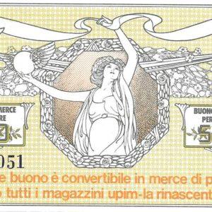 UPIM-LA RINASCENTE-SMA - Lire 50 - 30/04/78