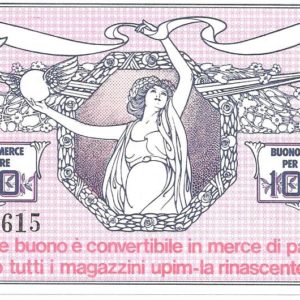 UPIM-LA RINASCENTE-SMA - Lire 100 - 30/04/78