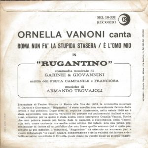 ORNELLA VANONI - Roma nun fa' la stupida stasera, E' l'omo mio - 28/10/63