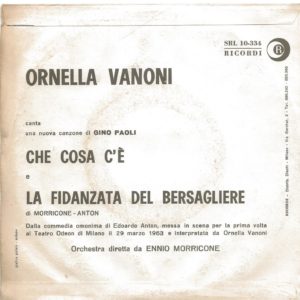 ORNELLA VANONI - Che cosa c'è, La fidanzata del bersagliere - 1963