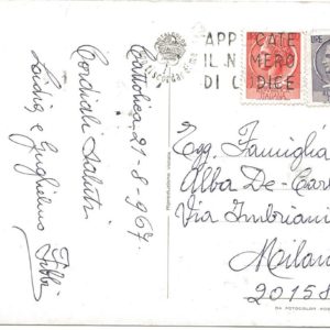 CATTOLICA - La Spiaggia - 21/08/67