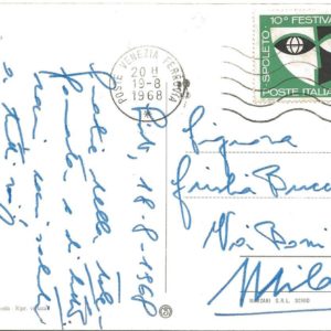 VENEZIA - Hotel Hungaria - 19/08/68