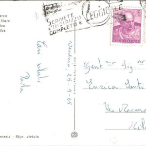 VENEZIA - Basilica di S. Marco - 25/09/65