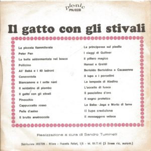 IL GATTO CON GLI STIVALI