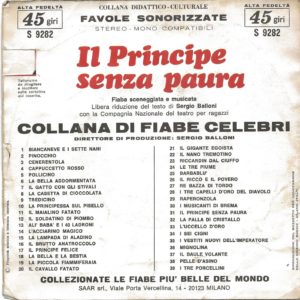 IL PRINCIPE SENZA PAURA