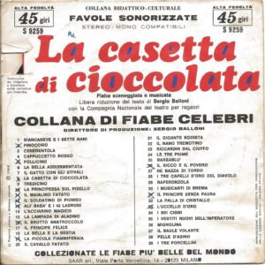 LA CASETTA DI CIOCCOLATA