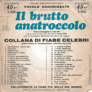 IL BRUTTO ANATROCCOLO - 30/08/68