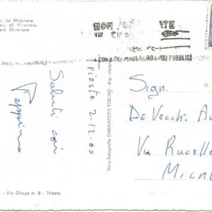 TRIESTE - Parco di Miramare - 02/12/60