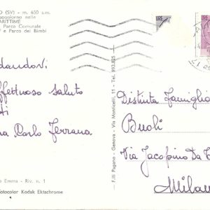 CALIZZANO - Vedute - 04/07/74
