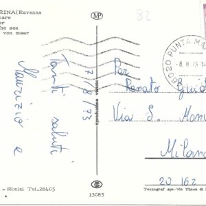 PUNTA MARINA - Veduta dal mare - 08/08/73