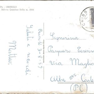 CRISSOLO - Vedute - 03/08/59