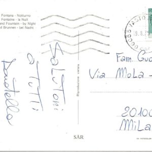 VASTO - Piazza Rossetti e Fontana - 19/08/75