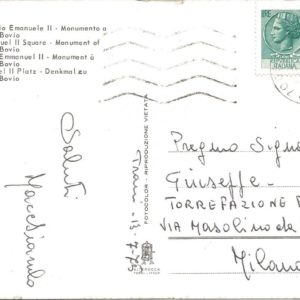 TRANI - Monumento a Giovanni Bovio - 13/07/75