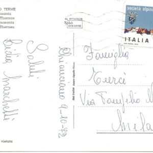 CHIANCIANO TERME - Terme Acquasanta - 09/10/72