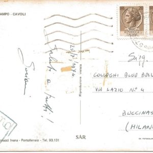 MARINA DI CAMPO - CAVOLI - Panorama - 25/07/74